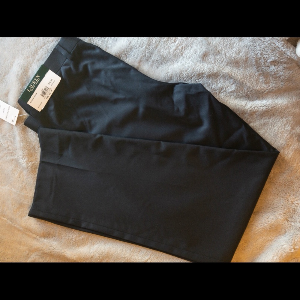 Lauren Ralph Lauren Navy Dress Pants